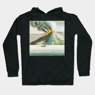 Erupting volcano Hoodie